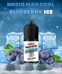 Tinh Dầu Salt Nosix Max Cool - Blueberry Ice - Vị Việt Quất Lạnh (35mg-60mg)