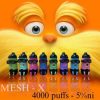 DISPOSABLE MINIONS MESH-X– POD HÚT 1 LẦN 4000 HƠI – 12ML – 650MAH (SẠC ĐƯỢC)