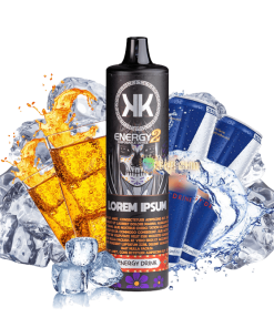 KK Energy 2 Energy Drink 8000 Hơi - Loại Pod Dùng một Lần Sạc Được