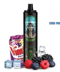 VNSN Quake Pod 10000 - Berry Medley Delight (Sự thỏa mãn hương vị từ quả Việt Quốc và quả Mâm xôi)