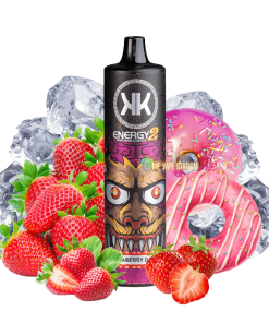 KK Energy 2 Strawberry Donut 8000 Hơi - Loại Pod Dùng một Lần Sạc Được