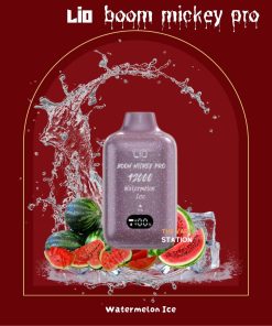 Lio Mickey Pro 12000 puff 5% - Watermelon- Vị Dưa Hấu