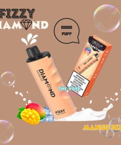 Fizzy Diamond 10000 puff 5% - Mango Ice - Vị Xoài Lạnh