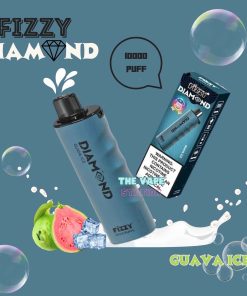 Fizzy Diamond 10000 puff 5% - Guava Ice - Vị Ổi Lạnh
