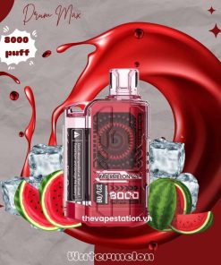 BoAce Drum Max 8000 puff 5% - Watermelon - Vị Dưa Hấu