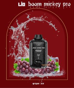 Lio Mickey Pro 12000 puff 5% - Grape Ice - Vị Nho Lạnh