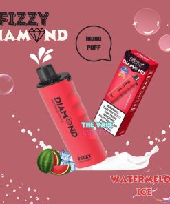 Fizzy Diamond 10000 puff 5% - Watermelon Ice - Vị Dưa Hấu Lạnh