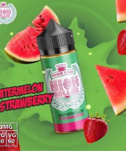 HIGH ROLLER MALAY WATERMELON STRAWBERRY (100ML) – DƯA HẤU DÂU LẠNH