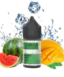 Juice Deko Dưa Hấu Xoài Saltnic 30ni, 30ml: Melon Mango Bliss - Hương vị thú vị của dưa hấu và xoài