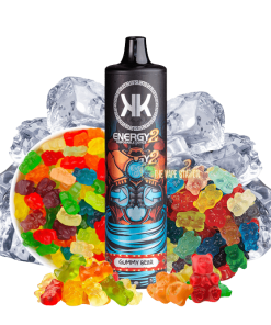 KK Energy 2 Gummy Bear 8000 Hơi - Loại Pod Dùng một Lần Sạc Được