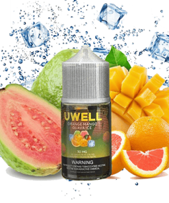 UWELL Orange Mango Guava Ice - Salt Nicotine: Tinh dầu Cam Xoài Ổi Lạnh