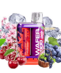 Wotofo Wafer Cherry Blossom Grape 5000 Hơi - Loại Pod Dùng một Lần Sạc Được