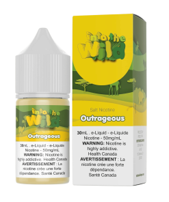 Tinh Dầu Salt Nicotine INTO THE WILD – OUTRAGEOUS ( Xoài Lạnh) 30ml/30mg