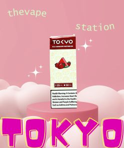 Tinh Dầu TOKYO PRO – ICED STRAWBERRY WATERMELON– Vị Dưa Hấu Dâu Lạnh