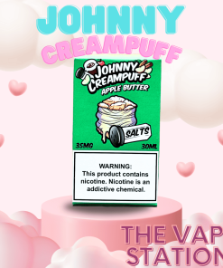 Tinh Dầu JOHNNY CREAMPUFF Salt – APPLE BUTTER– Vị Su Kem Bơ Táo