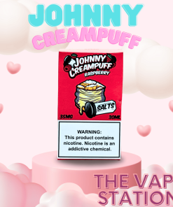 Tinh Dầu JOHNNY CREAMPUFF Salt – STRAWBERRY– Vị Su Kem Dâu