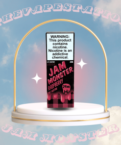 Tinh Dầu JAM MONSTER Salt – RASPBERRY– Vị Bánh Mứt Mâm Xôi