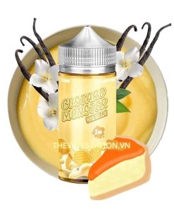 CUSTARD MONSTER VANILLA (100ML) - BÁNH VANILLA BƠ TRỨNG