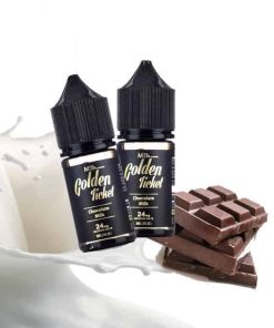 SALT NIC GOLDEN TICKET 30ML - CHOCOLATE MILK - SỮA SOCOLA