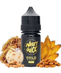 Nasty Salt Nic Gold Blend - Cigar Hạnh Nhân 30mg