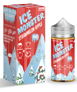 ICE MONSTER STRAWMELON APPLE (100ML) - TÁO DÂU & DƯA HẤU