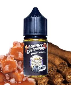 SALT NIC JOHNNY CREAMPUFF 30ML - CARAMEL TOBACCO - BÁNH KEM XÌ GÀ