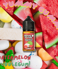 Tinh Dầu Yummy Gummy - Watermelon BubbleGum- Vị Gum Dưa Hấu 20mg/50mg