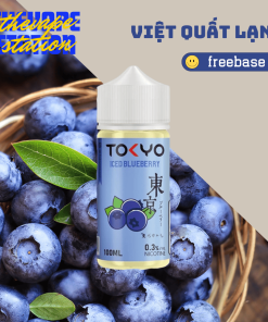 Tinh Dầu Tokyo - Blueberry- Vị Việt Quất Lạnh 3mg/6mg