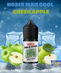 Tinh Dầu Salt Nosix Max Cool - Green Apple - Vị Táo Xanh (35mg-60mg)