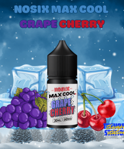 Tinh Dầu Salt Nosix Max Cool - Grape Cherry - Vị Nho Cherry (35mg-60mg)