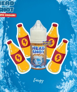 Tinh Dầu Salt Head Shot - Energy - Vị Nước Tăng Lực - 30mg/50mg