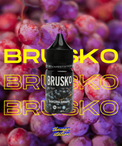Tinh Dầu Brusko – Grape- Vị Nho Lạnh 35mg/50mg