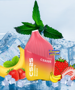 CS25 8000 puff 5% – Strawberry Banana – Vị Dâu Chuối Lạnh