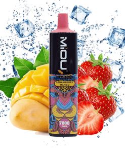Miou Disposable Pod Strawberry Mango – Dâu Xoài - 15ml/50mg