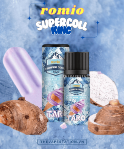 Tinh Dầu Romio Super Cool – Taro- Vị Kem Khoai Môn Lạnh 35mg/50mg