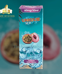 Tinh Dầu Salt Nicotine UNIQUE ICY – Chanh Leo Đào Lạnh