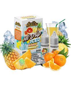 Hi Drip Island Orange Salt Nic 30ML- Hương Vị Cam Dứa Mát Lạnh