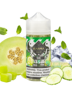 Tinh dầu Vape Mỹ KARMA Yang 100ml - Hương trái cây dưa gang kết hợp dưa leo lạnh hấp dẫn, thương hiệu Mỹ uy tín