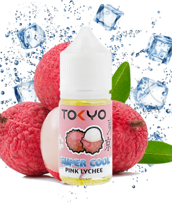 SALTNIC TOKYO SUPER COOL (30ML) - PINK LYCHEE - VẢI LẠNH