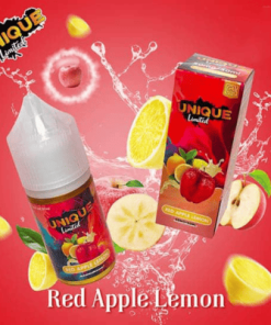Tinh Dầu Salt Nicotine UNIQUE LIMITED – Táo Đỏ Chanh Lạnh