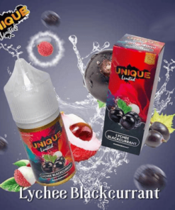 Tinh Dầu Salt Nicotine UNIQUE LIMITED – Vải Mix Lý Chua Đen Lạnh