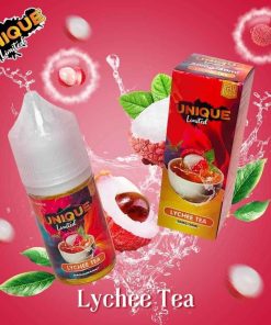 Tinh Dầu Salt Nicotine UNIQUE LIMITED – Trà Vải Lạnh