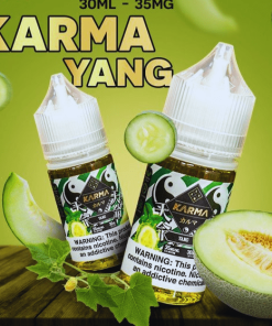 SALT NIC KARMA YANG 30ML - DƯA GANG & DƯA LEO BẠC HÀ
