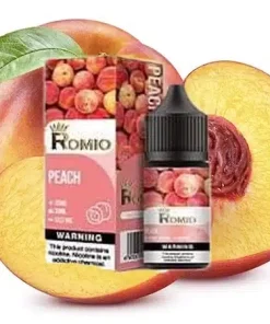 Tinh Dầu Romio King - Peach 55mg/30ml (Vị Đào Lạnh)