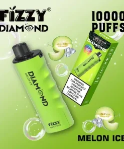 Fizzy Diamond 10000 puff 5% - Melon Ice - Vị Dưa Gang Lạnh