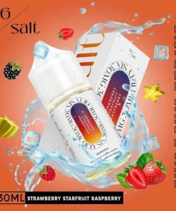 Tinh Dầu 56 JUICE - Strawberry Starfruit Rasberry - Vị Dâu Khế Mâm Xôi Lạnh 36mg/56mg