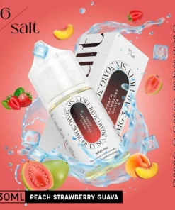 Tinh Dầu 56 JUICE - Peach Strawberry Guava - Vị Đào Dâu Ổi Lạnh 36mg/56mg