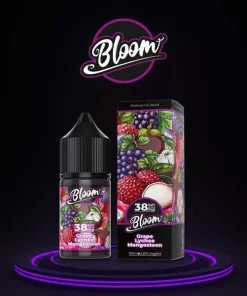 Tinh Dầu  Bloom - Grape Lychee Mangosteen - Vị Nho Vải Măng Cụt 38mg/58mg